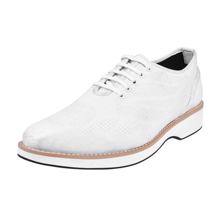 Lava // Textil Printed Lace-Up // White (US: 7)