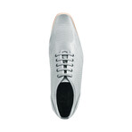 Lava  // Men’s Leather Lace-Up Dress Shoes // Gray (US: 12)