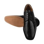 Donald // Men’s Leather Lace-Up Dress Shoes // Black (US: 10.5)