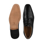 Donald // Men’s Leather Lace-Up Dress Shoes // Black (US: 12)