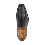 Dallas // Men’s Leather Lace-Up Dress Shoes // Black (US: 9.5)