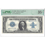 1923 $ 1 STAR Silver Certificate ERROR NOTE PMG 35 EPQ # 970