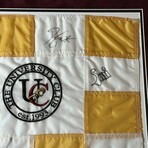 Hootie & The Blowfish // Autographed Golf Flag + Framed