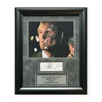 Aaron Eckhart // The Dark Knight // Autographed Cut + Framed