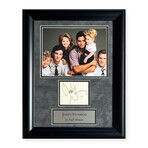 John Stamos // Full House // Autographed Cut + Framed