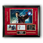 Robert Downey Jr. // Iron Man // Autographed Cut + Framed