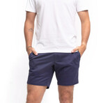 Feel Good Shorts // Riverside Blue (30)