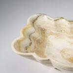 Genuine Polished White Banded Onyx Bowl from Pakistan