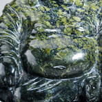 Genuine Polished Hand Carved Nephrite Jade Buddha