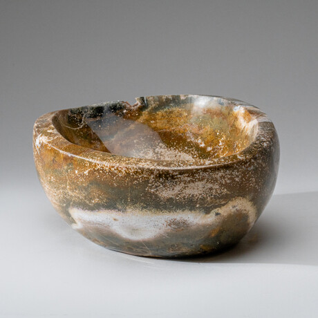 Genuine Polished Ocean Jasper Bowl