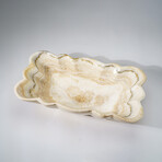 Genuine Polished White Banded Onyx Bowl from Pakistan