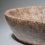 Polished Pink Sunstone Freeform Bowl from Madagascar