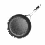 DiamondClad by Livwell 2pc Hybrid Nonstick Stainless Steel Frypan Set