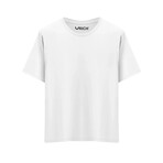 Set of 3 // Basic Crewneck Short Sleeve T-Shirt // White + Black + Gray (XL)