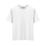 Set of 3 // Basic Crewneck Short Sleeve T-Shirt // White + Black + Navy (L)