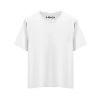 Set of 3 // Basic Crewneck Short Sleeve T-Shirt // White + Black + Anthracite (2XL)