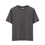 Basic Crewneck Short Sleeve T-Shirt  // Anthracite (L)