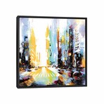 Vibrant Morning In The City NI by Bozhena Fuchs (26"H x 26"W x 1.5"D)