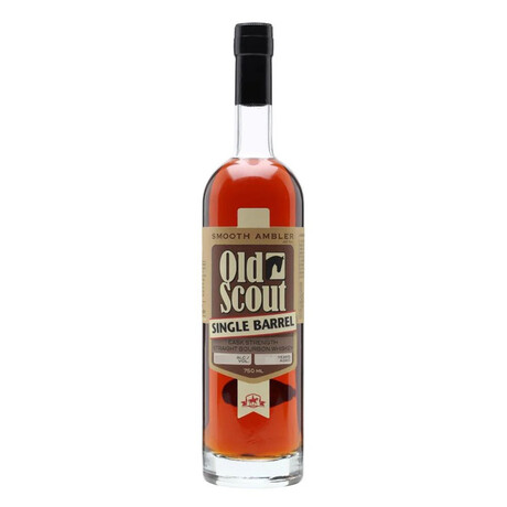 Smooth Ambler Old Scout 12 Years Old Single Barrel Cask Strength Straight Bourbon Whiskey