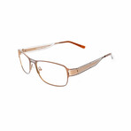 Men's // Titanium Reading Glasses // Bronze (Clear +1.00)