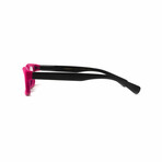 Women's // Velvet Reading Glasses // Pink + Black (Clear +1.00)