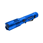 LED Rechargeable Flashlight + Power Bank // Blue