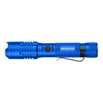 LED Rechargeable Flashlight + Power Bank // Blue