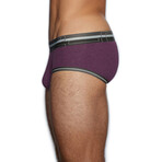 Zen Mid Rise Brief // Profiro Pink (L)