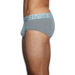 Undertone Mid Rise Brief // Benn Blue (S)