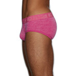 Hand Me Down Mid Rise Brief // Penn Pink Heather (M)