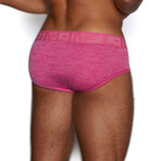 Hand Me Down Mid Rise Brief // Penn Pink Heather (L)