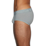 Hand Me Down Mid Rise Brief // Garrett Gray Heather (S)