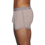 Hand Me Down Runner Boxer // Pedro Pink Heather (M)