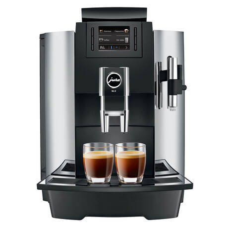 WE8 Chrome 101 oz. Automatic Coffee Machine +  I year DB membership ($299 Value)