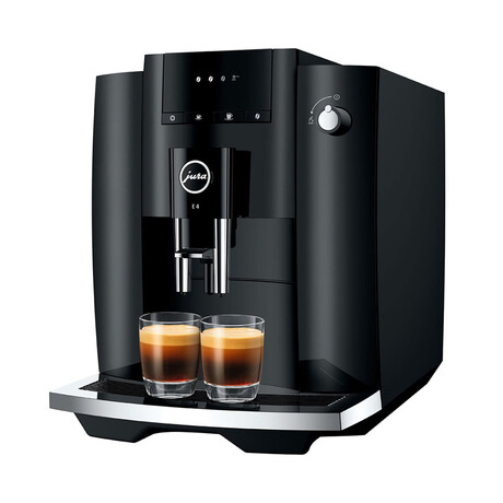 E4 Automatic Coffee Machine // Piano Black +  I year DB membership ($299 Value)