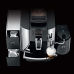 WE8 Chrome 101 oz. Automatic Coffee Machine +  I year DB membership ($299 Value)