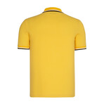 Tipped Polo // Yellow (S)