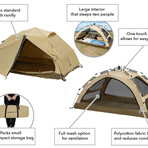 Wagaya Tent // Tan