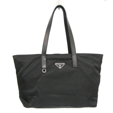 Prada // Nylon Tote Bag // Black // Pre-Owned