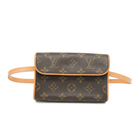 Louis Vuitton // Leather Pochette Belt Bag // Monogram Brown // Pre-Owned