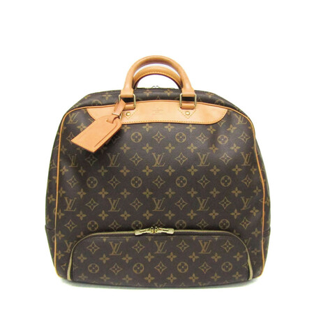 Louis Vuitton // Leather Bowling Bag // Monogram Brown // Pre-Owned