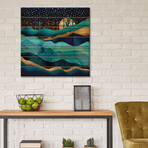 Indigo Desert Night by SpaceFrog Designs (26"H x 26"W x 1.5"D)