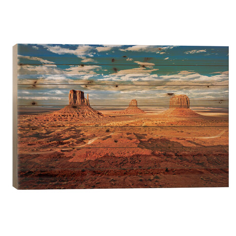 Monument Valley I by Philippe Hugonnard (18"H x 26"W x 1.5"D)