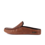 Men's Leather Slip On Loafers // Light Brown (Euro: 45)