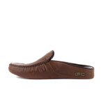 Men's Leather Slip On Loafers // Brown (Euro: 44)