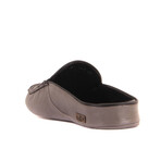 Men's Leather Slip On Loafers // Dark Gray (Euro: 42)