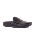 Men's Leather Slip On Loafers // Navy Blue (Euro: 43)