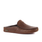 Men's Leather Slip On Loafers // Brown (Euro: 40)