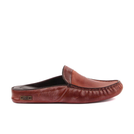 Men's Leather Slip On Loafers // Tile (Euro: 40)