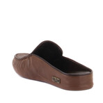 Men's Leather Slip On Loafers // Brown (Euro: 43)